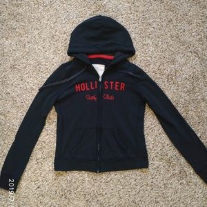 Hollister zip up hoodie